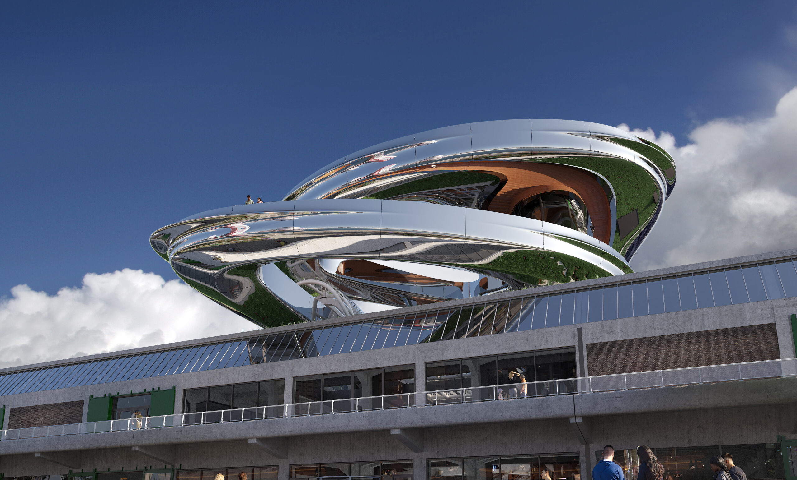 Het Fenix museum in Rotterdam